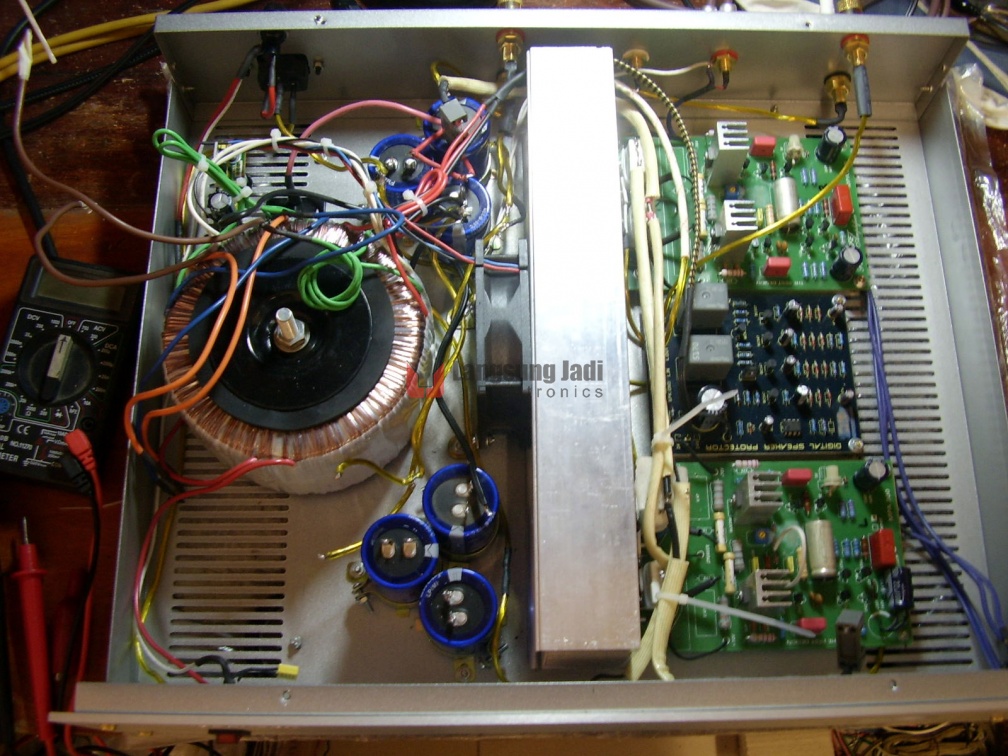 2x200W JFET-MOSFET Power Amp (inside#1)