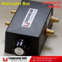 Attenuator Box (2008-05) 2xA100K ALPS -5u