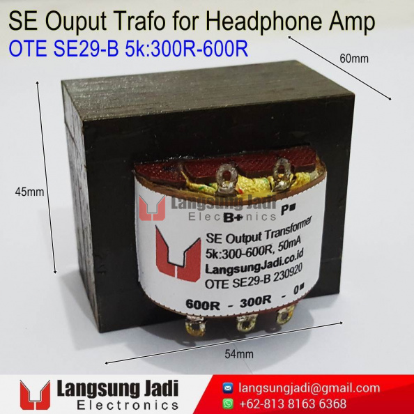 LJ OTE SE29-B 5k to 300R-600R SE OT for Headphone Amp -1u.jpg