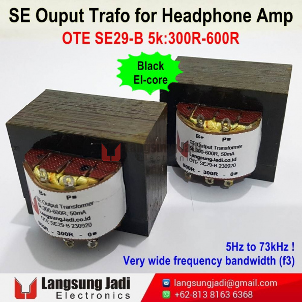 LJ OTE SE29-B 5k to 300R-600R SE OT for Headphone Amp -3u.jpg