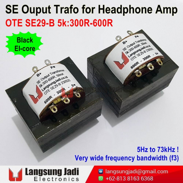 LJ OTE SE29-B 5k to 300R-600R SE OT for Headphone Amp -4u.jpg
