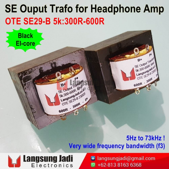LJ OTE SE29-B 5k to 300R-600R SE OT for Headphone Amp -7u.jpg