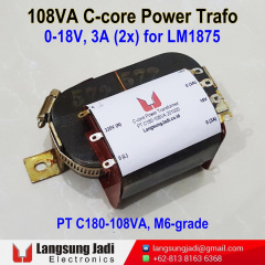PT C180-108VA 2x18V 3A for LM1875 -1