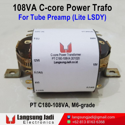 PT C180-108VA C-core Trafo for Lite LSDY -2