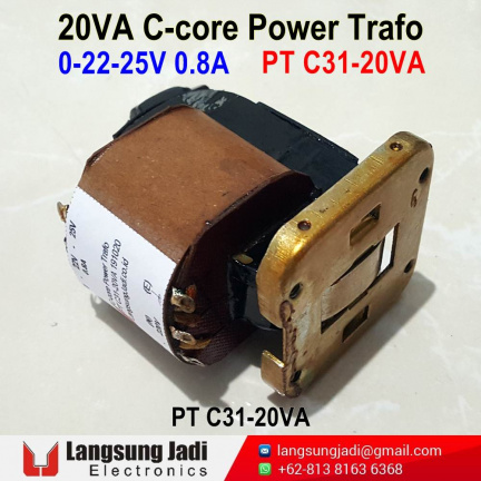 PT C31-20VA C-Core Power Trafo 20201019 -1