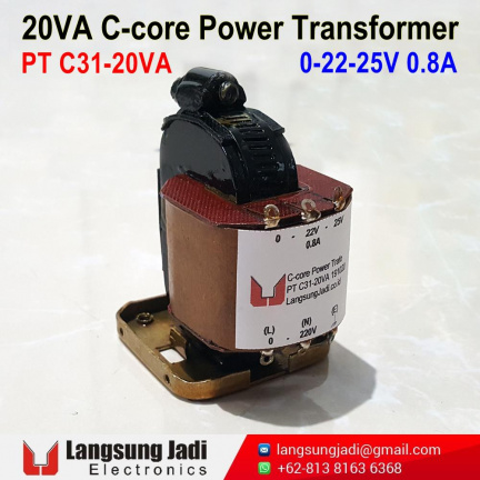 PT C31-20VA C-Core Power Trafo 20201019 -3