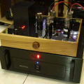 6SN7 Balanced Line PreAmp #2 - Front(l)